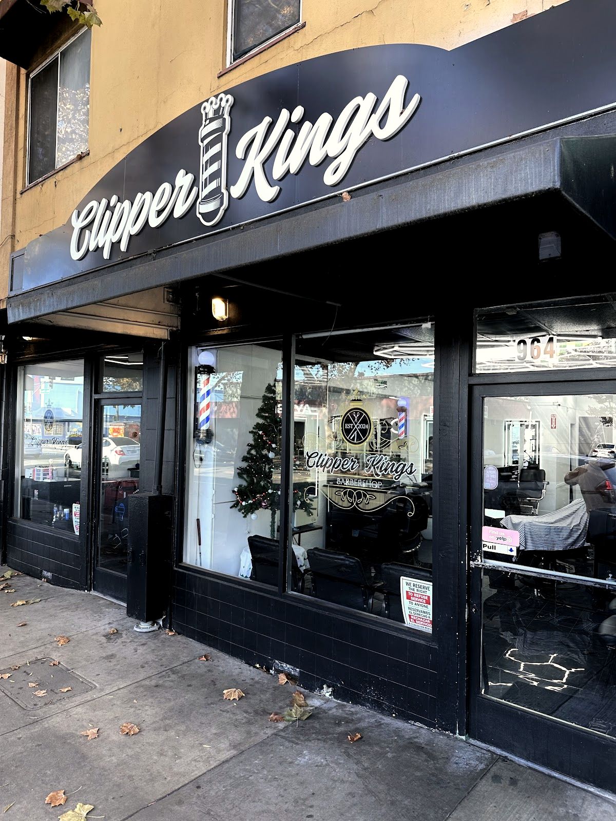 The Clipper Kings storefront on E Santa Clara St